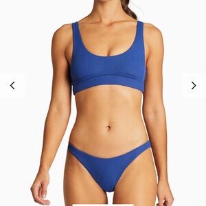 Vitamin A Sapphire EcoRib Bikini